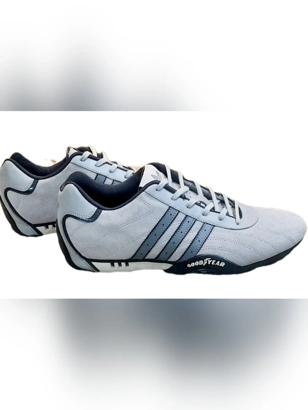 Vintage Adidas Adi Racer Low  Goodyear 748570 Mens US 11 FR 45.5 UK 10.5 Gray